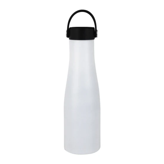 New Creative 600ml Double Layer Vacuum Drinking Cup Without Bisphenol a Stainless Steel Insulation Water Bottle