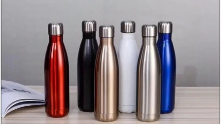 Double Wall Insulated Water Bottle Stainless Steel Vacuum Thermos Flask